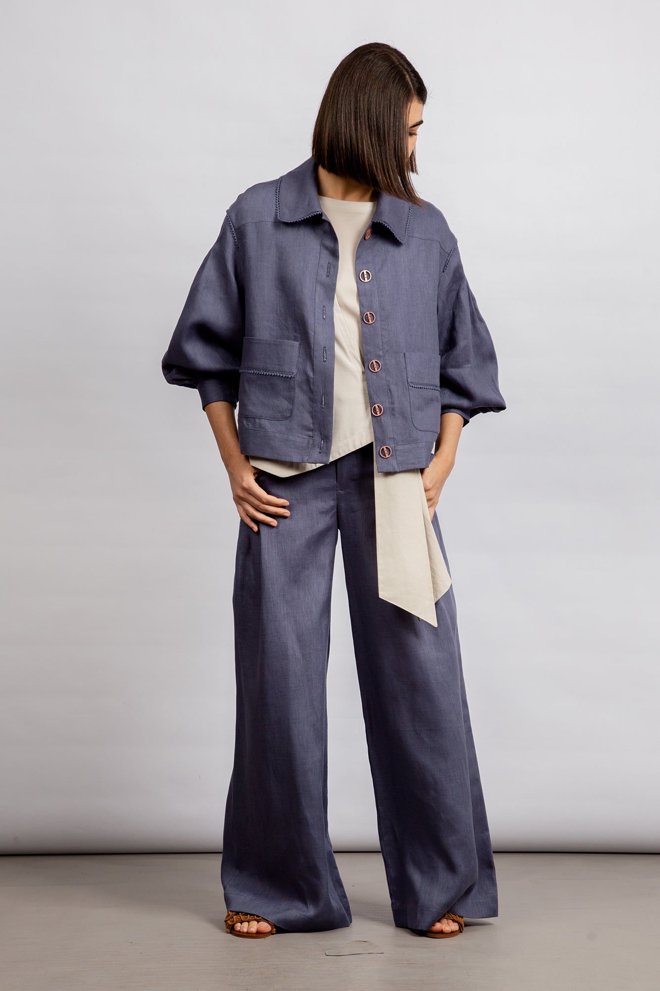 Ulani jacket | Steel