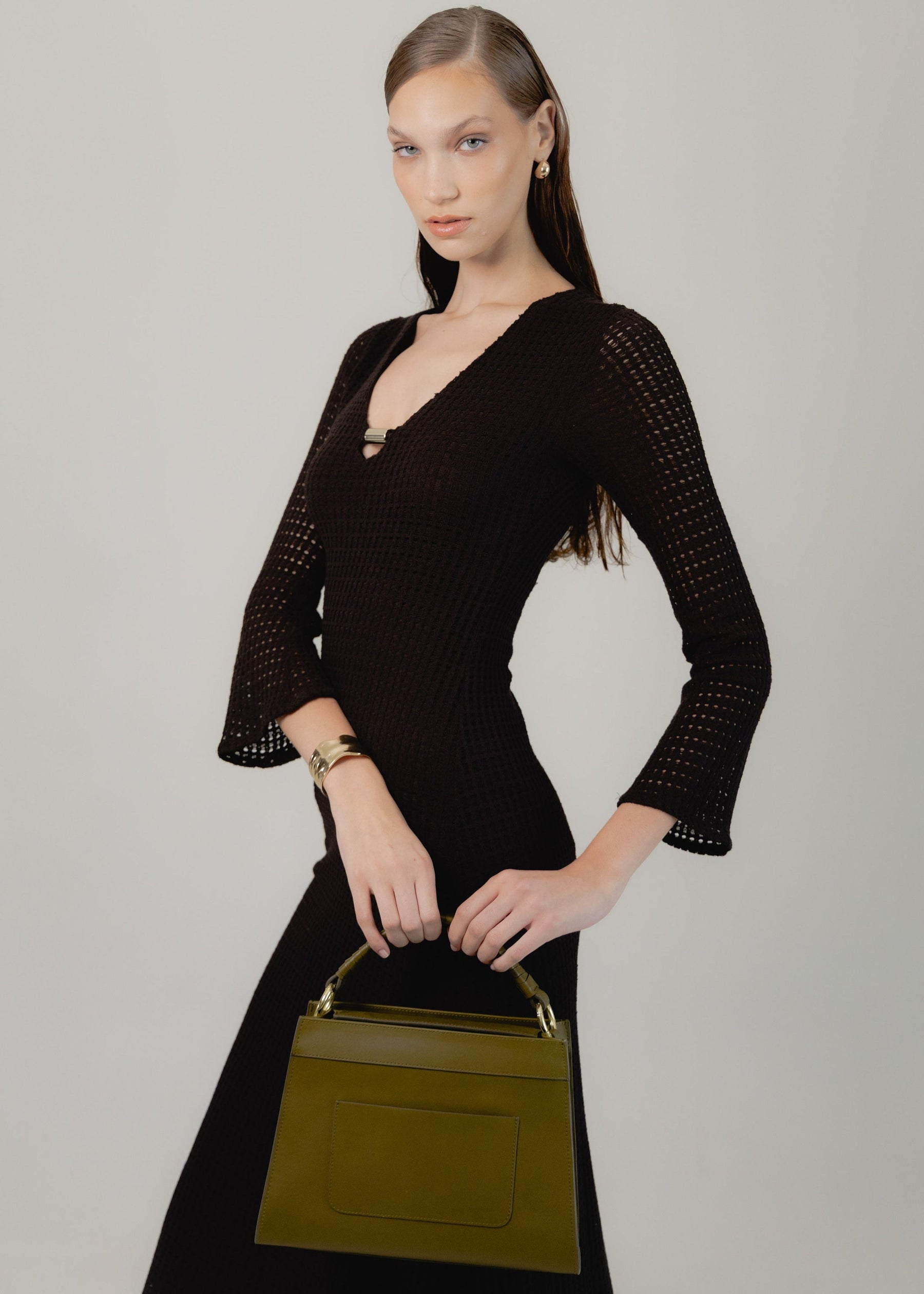 PANTHERA TOTE OLIVE GREEN