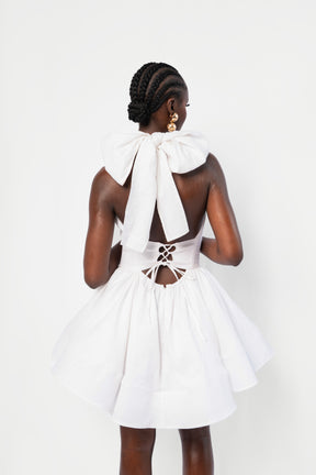 Linen GRACE Mini Dress