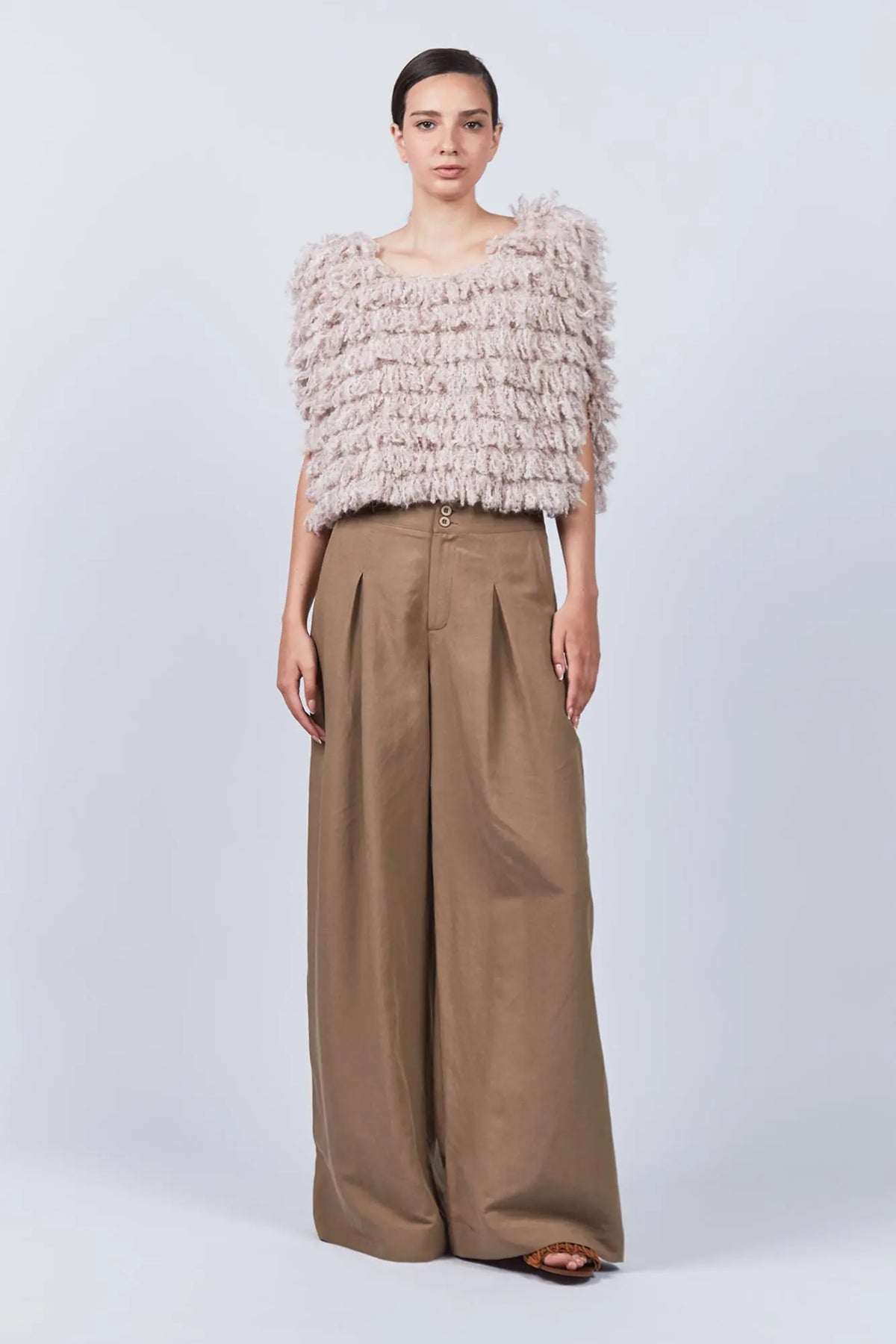 Alondra Vest | Rose Melange