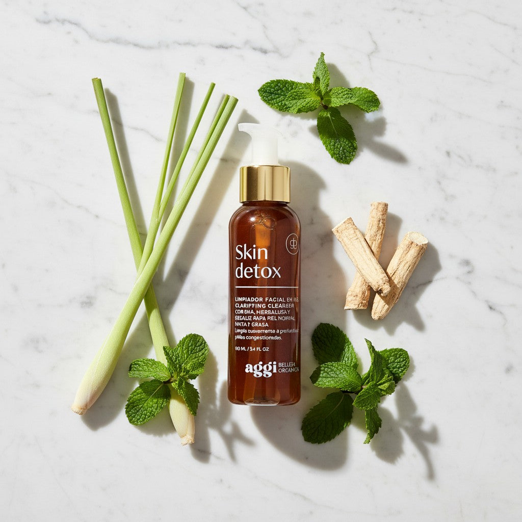 Skin Detox Purifying Licorice & Lemongrass Facial Cleanser