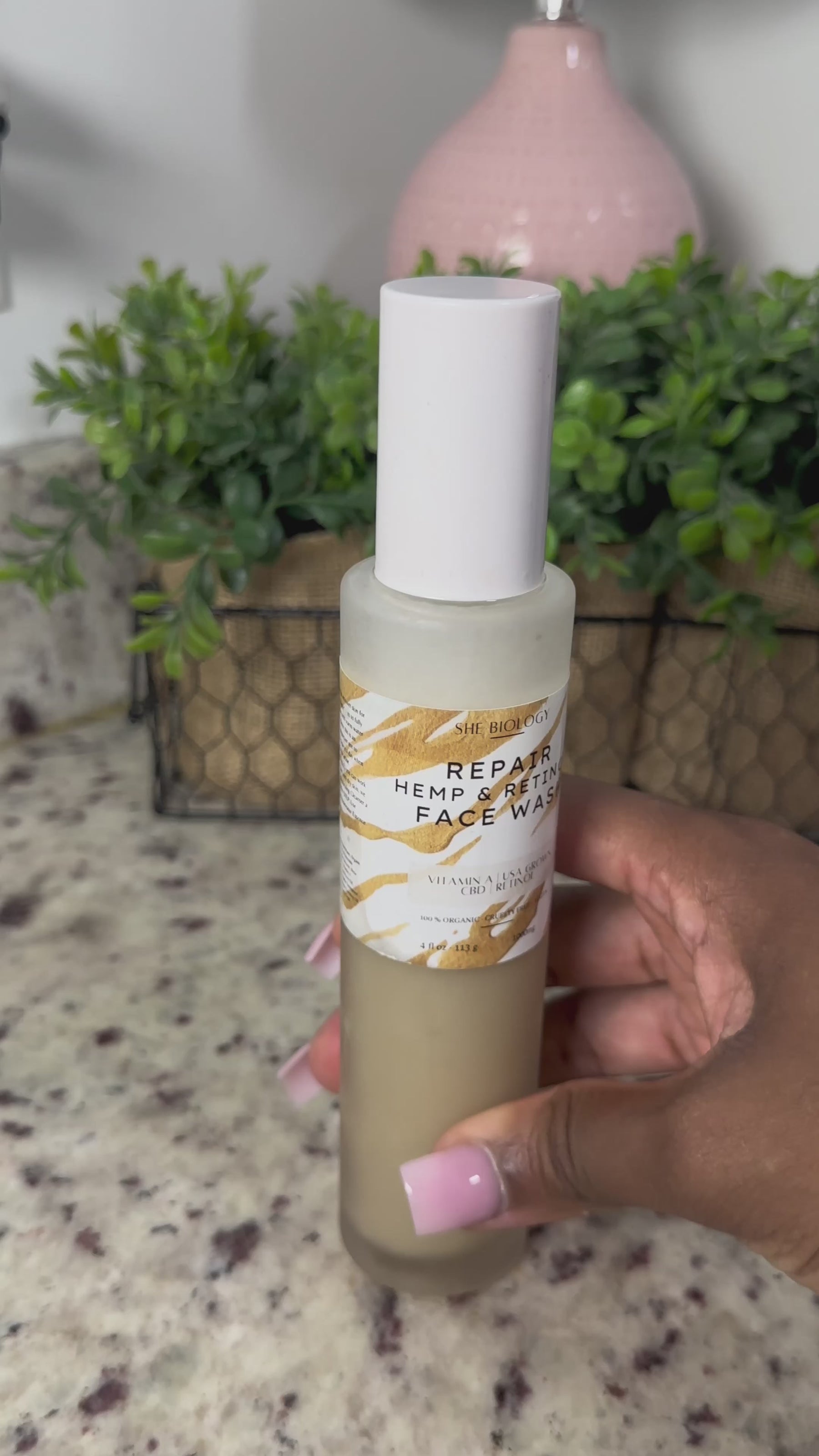 Repair Hemp & Retinol Face  & Body Wash