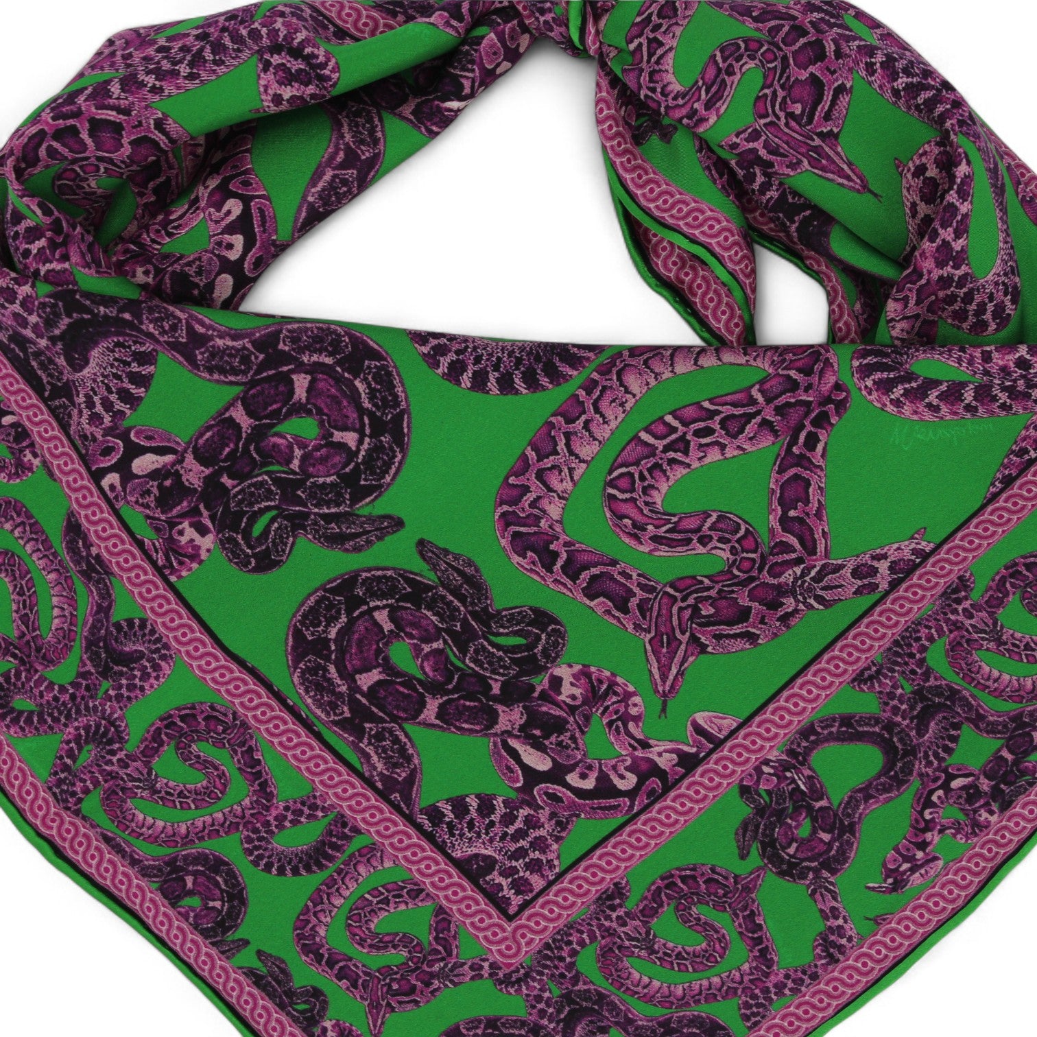 Silk Snake Scarf small