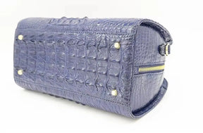 Luxe Artisanal Crocodile Leather Handbag | An Heirloom of Elegance KolleenBoutique