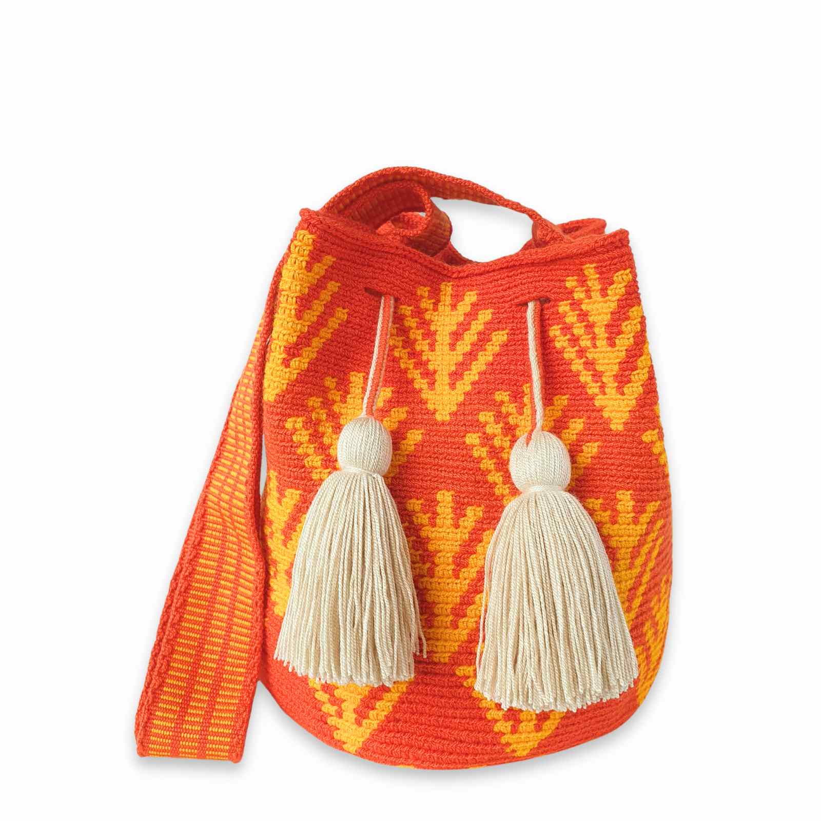 Palma Wayuu Bag (Saffron)