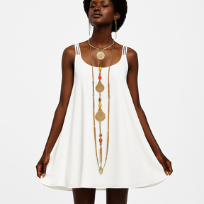 Lijoki Luxe Cultural Statement Necklace