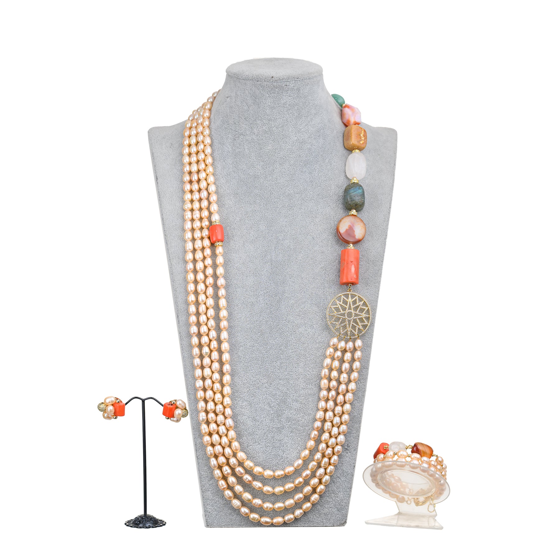 Pearl & Stone Set