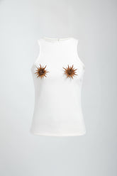 Boia Gilded Sun Rib Tank