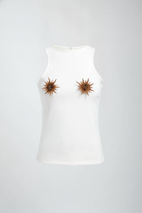 Boia Gilded Sun Rib Tank