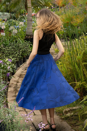 Cortes Botánica Blue Skirt