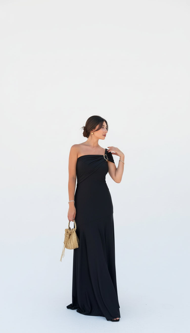 Vestido Zahara Negro