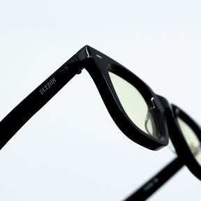 Zid Sunglasses with Black Frame & Yellow Lens