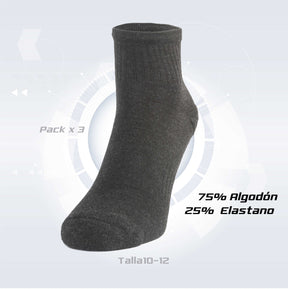 PACK DE 3 MEDIA TOBILLERA