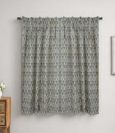 Surajmuki Artisan Floral Block Print Linen Curtains