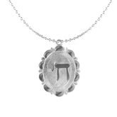 Chai Silver Charm Necklace