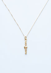 : /AH-MI/ Friendship & Travel 24K Lariat Necklace