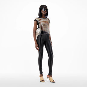 Sequin Cut Out Top