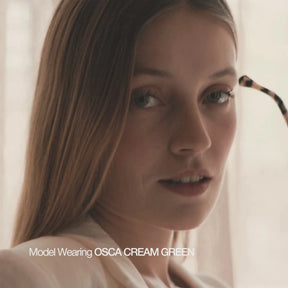 Osca Cream Sunglasses