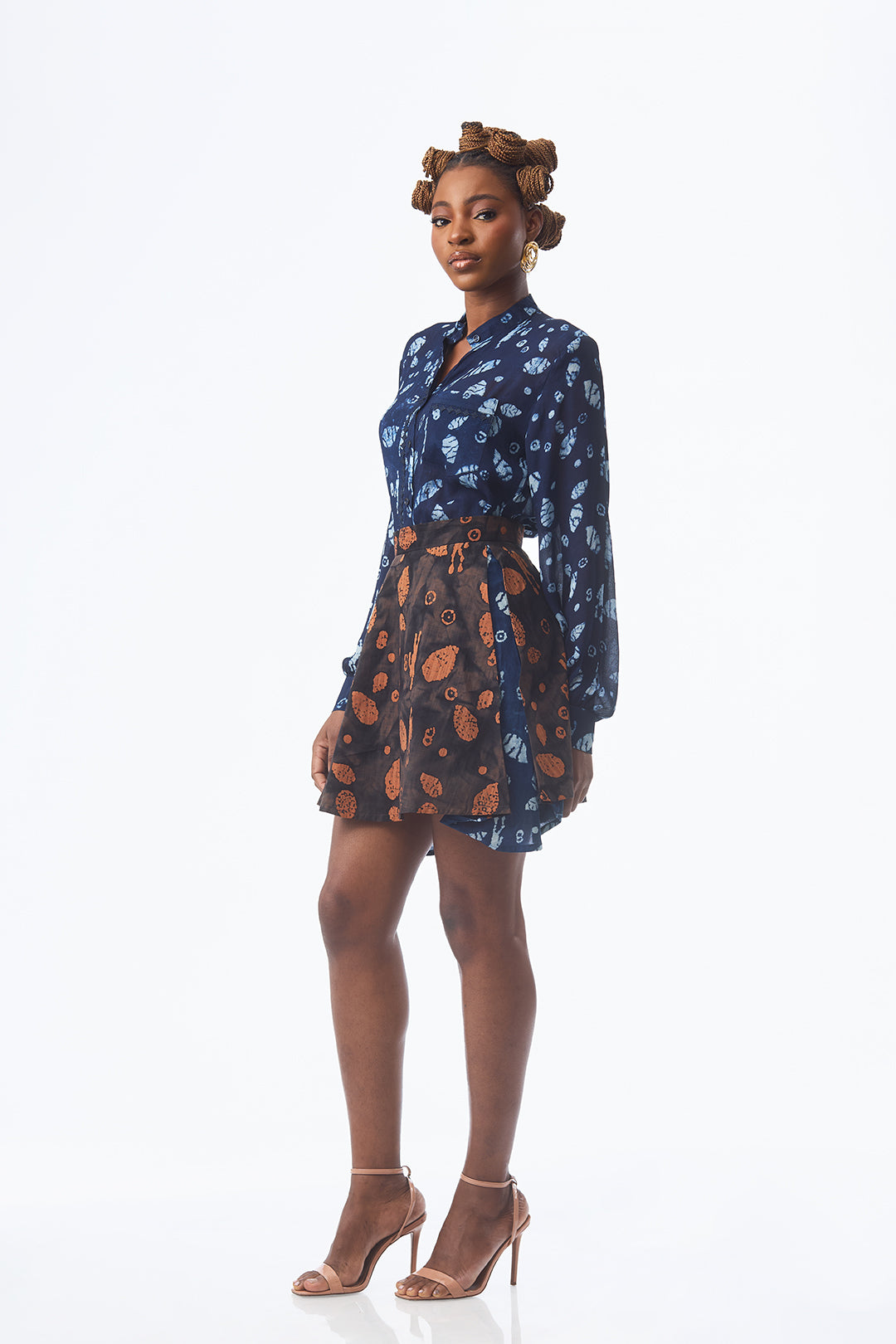 COCOYAM BUTTON DOWN BLOUSE