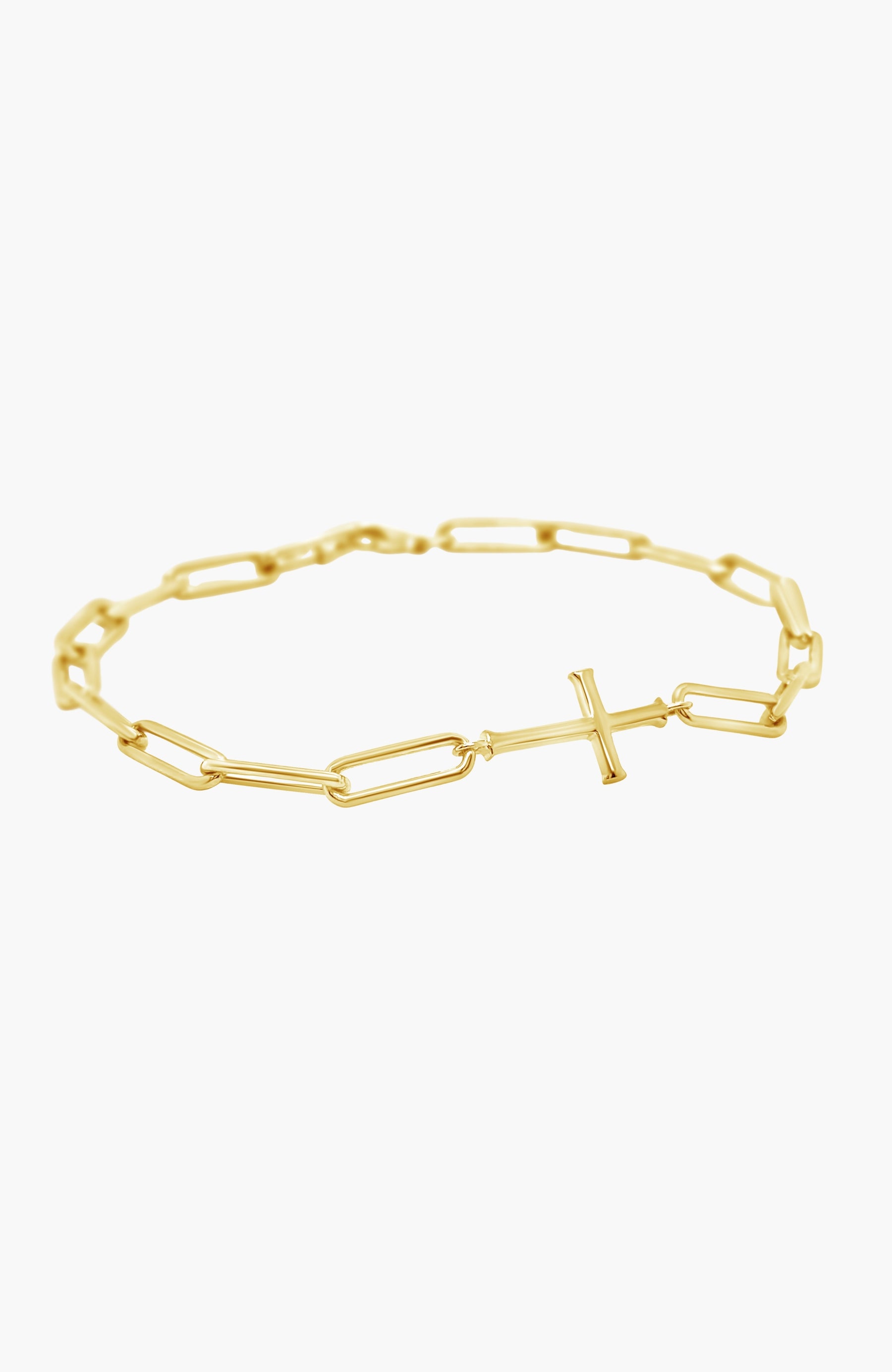 Chain Breaker Cross Bracelet
