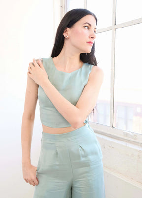 Culottes In Cupro