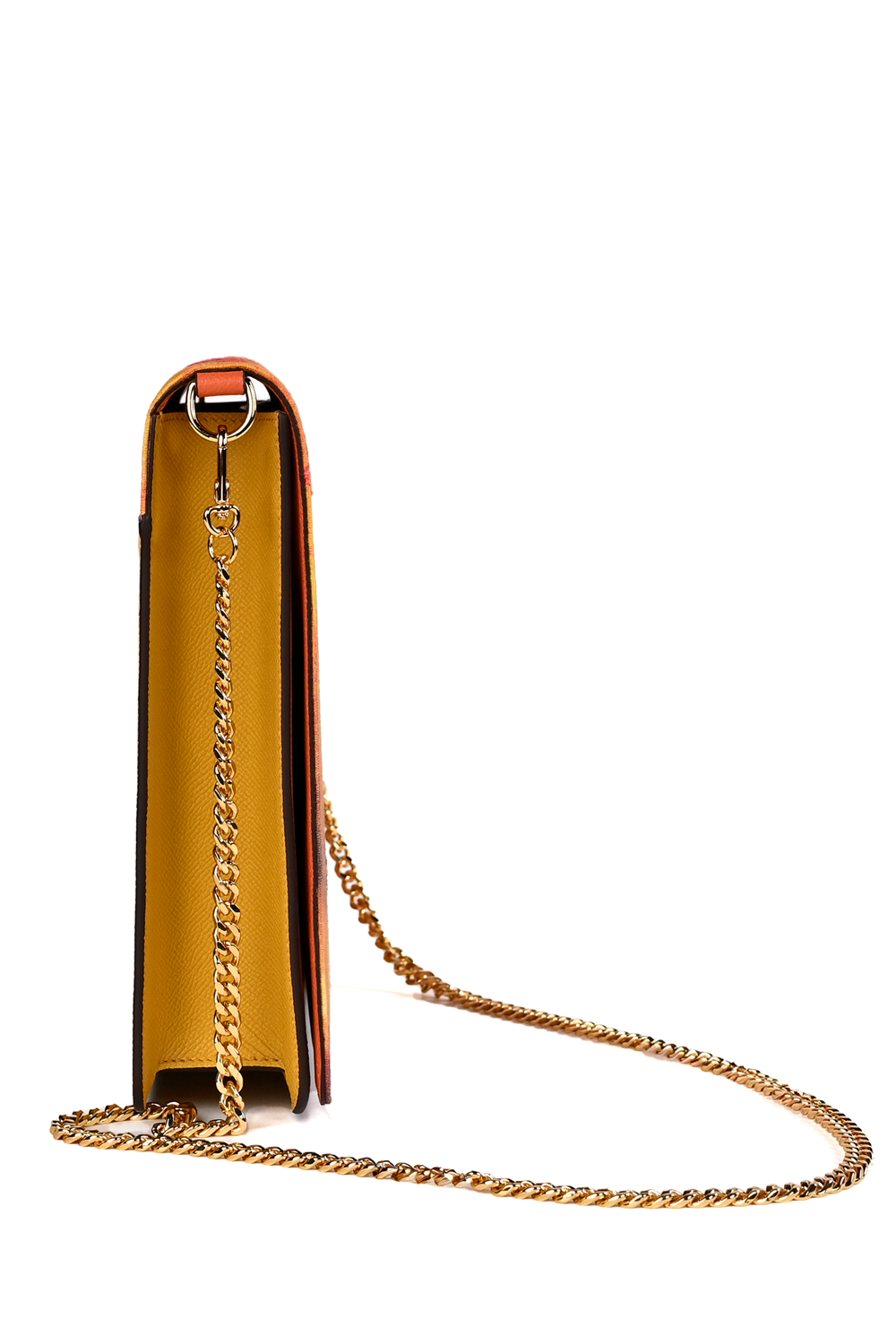 Artepara Autumn Signature Hand-Embroidered Leather Clutch