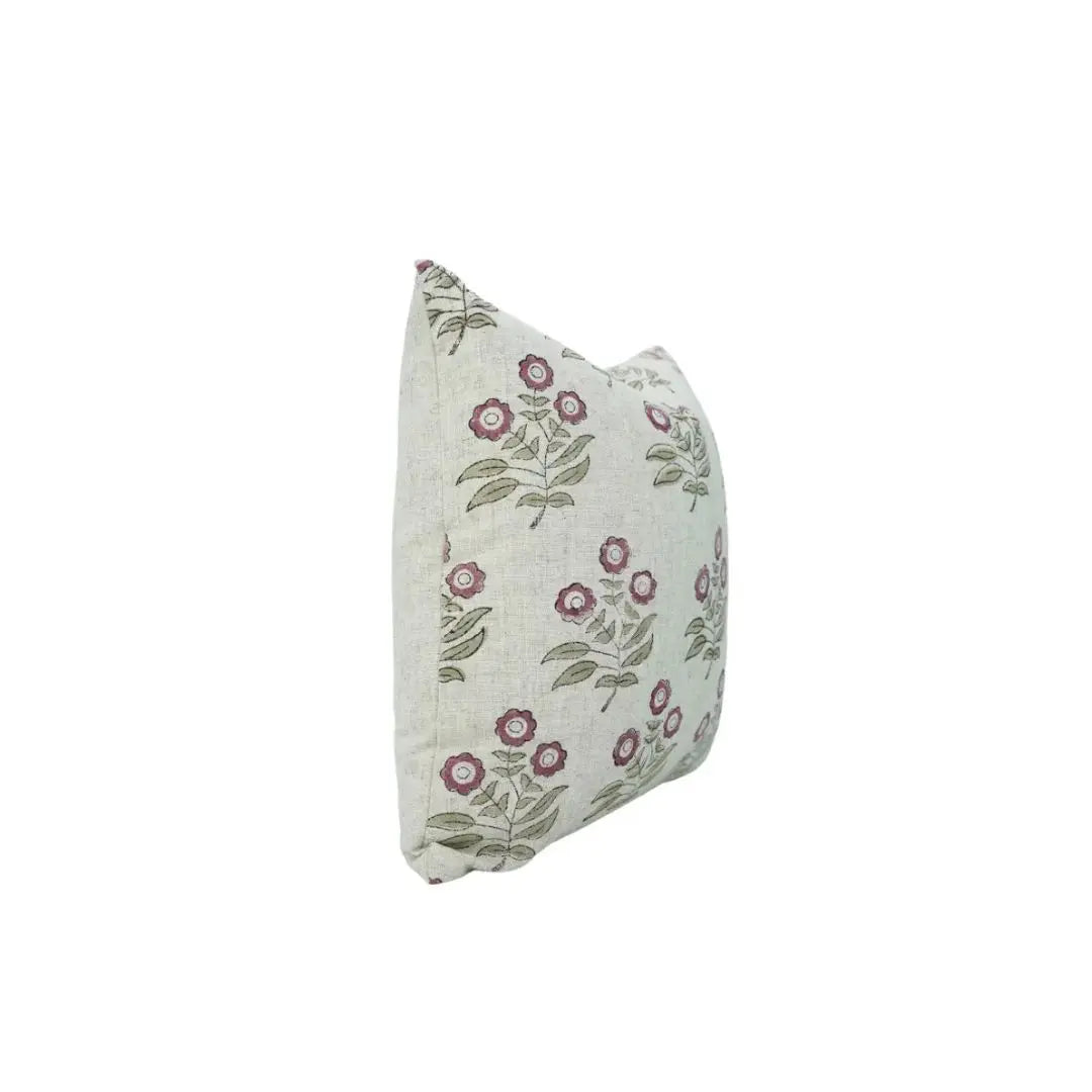 Bohemian Decorative Hand Block Viscose Linen Cushion Cover - Neha