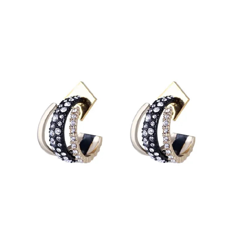 Trinity Diamond Earrings