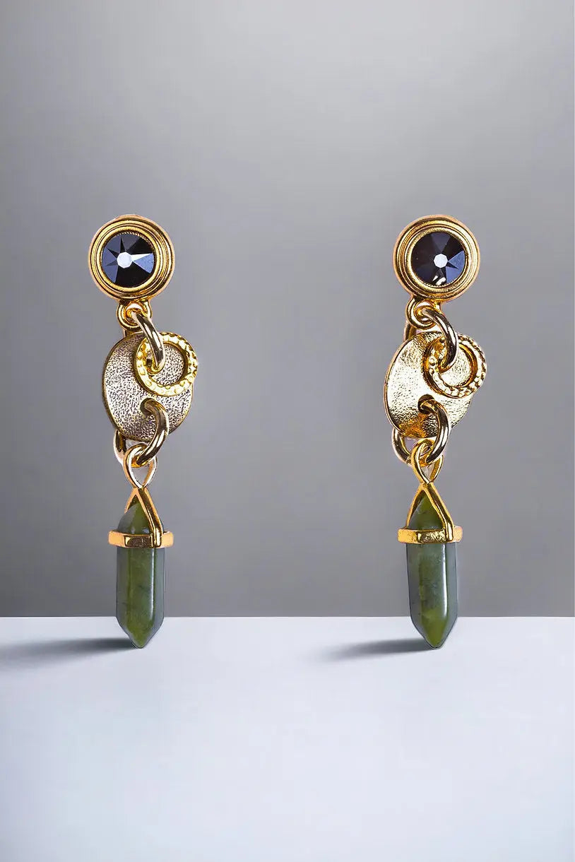 Serpentine Fire Earrings