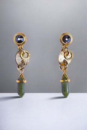 Serpentine Fire Earrings