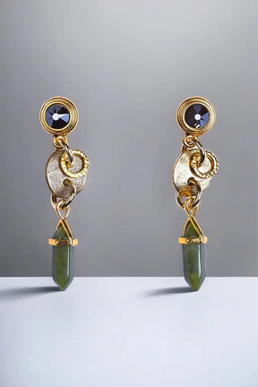 Serpentine Fire Earrings