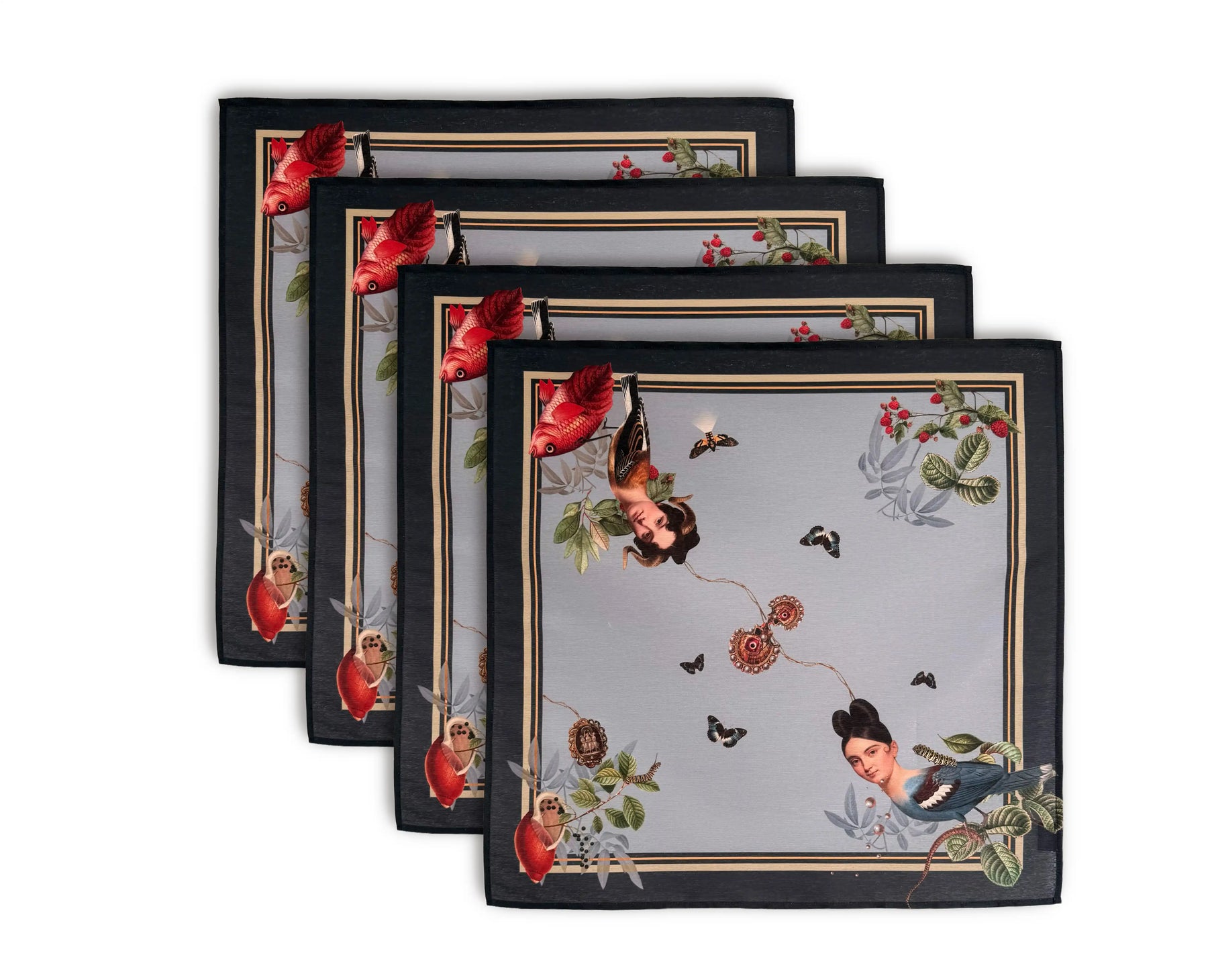 Set Of 4 Napkins