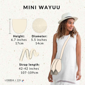 Mustard Mini Wayuu Bag
