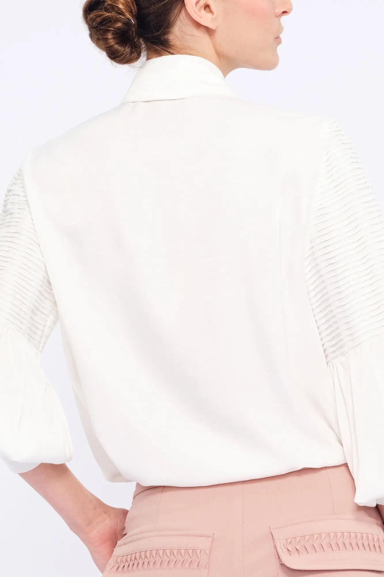 Tilsa Artisan Detail Blouse | Off White