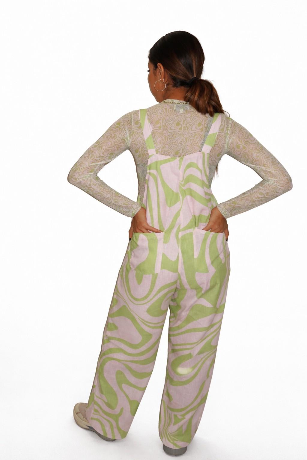 Doodle Linen Overall