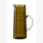 Hammered water pitcher, Brown- 6.25 x 9.5 Inches