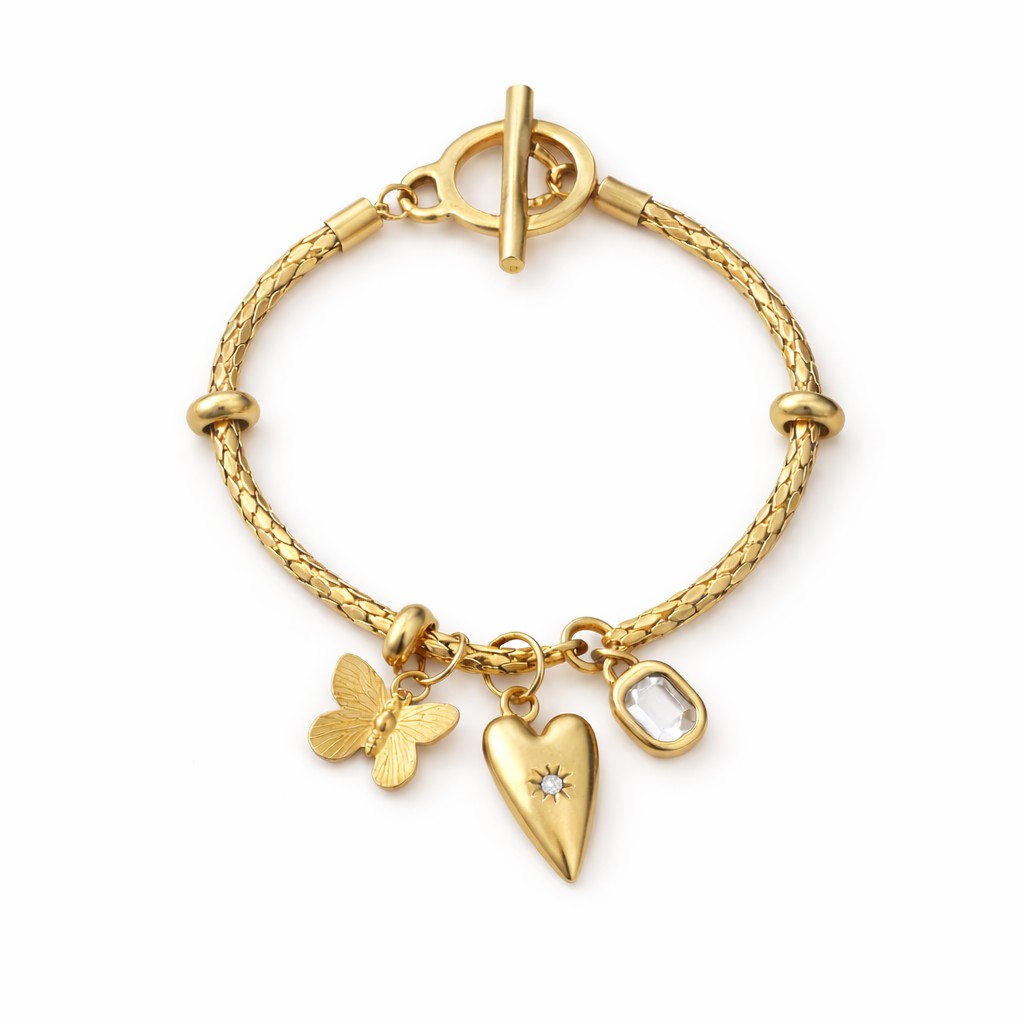 The Mariposa Charm Bracelet