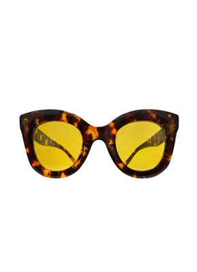 Tortoise yellow 47mm sunglasses