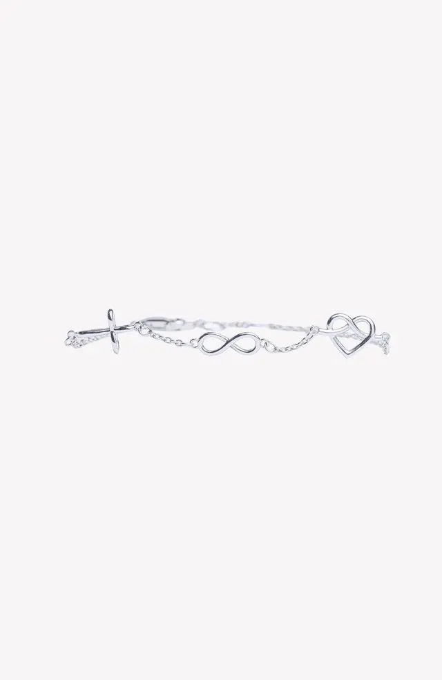 Faith, Hope, Love Bracelet