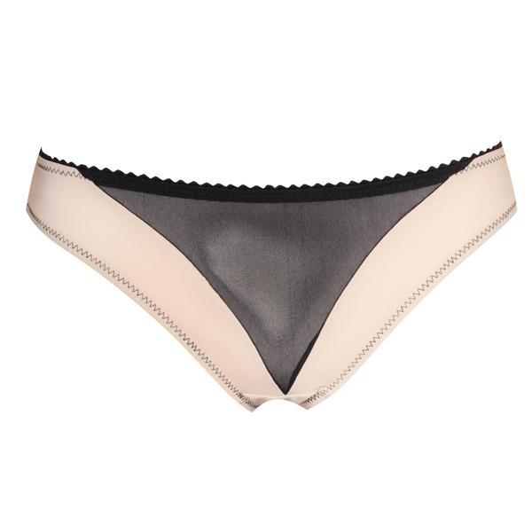 Lady Midnight Brief – Nude & Black
