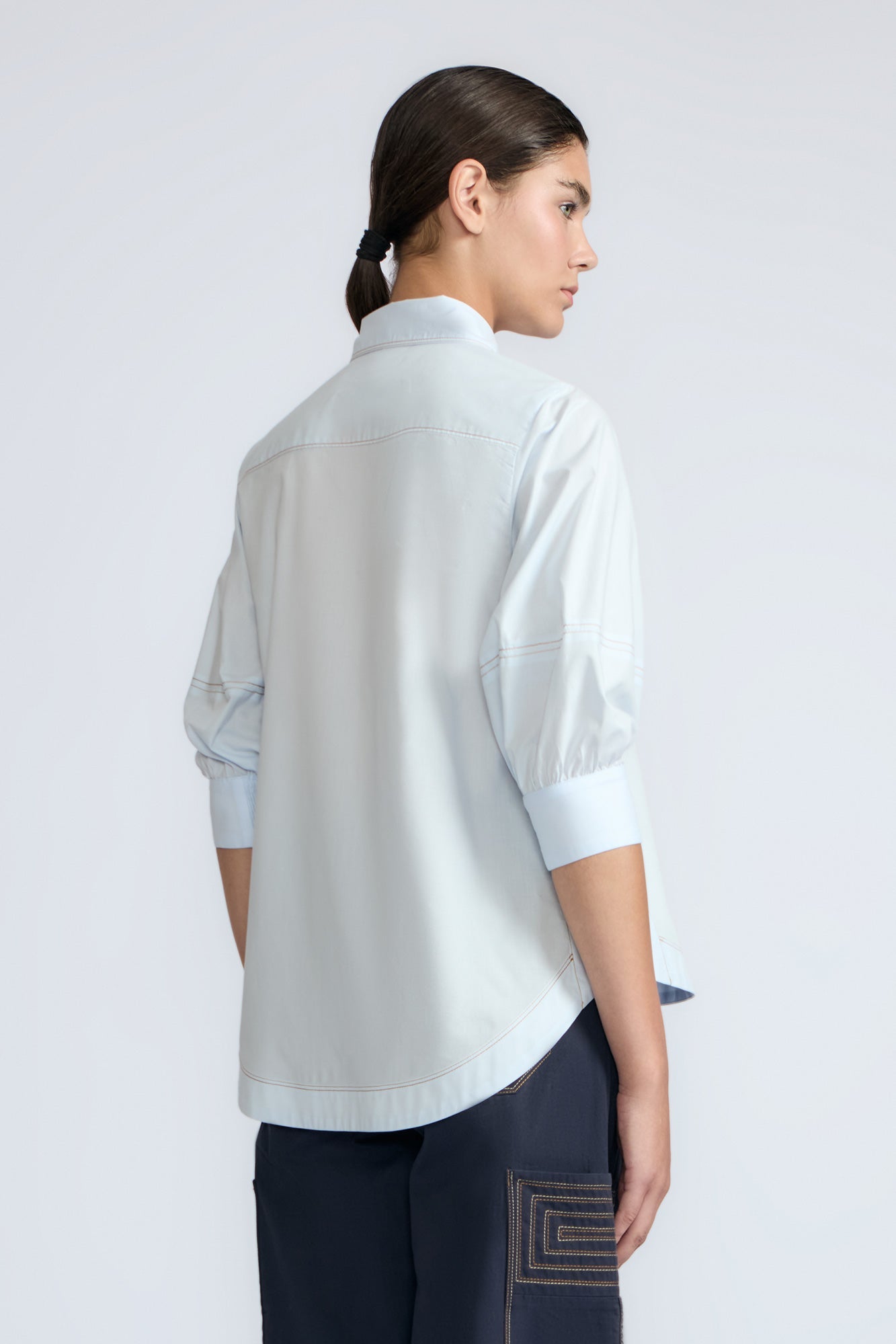Lina Blouse | Light Blue