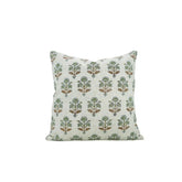 Unique Hand Made Block Print Viscose Linen Pillow Cover- Traffic Light