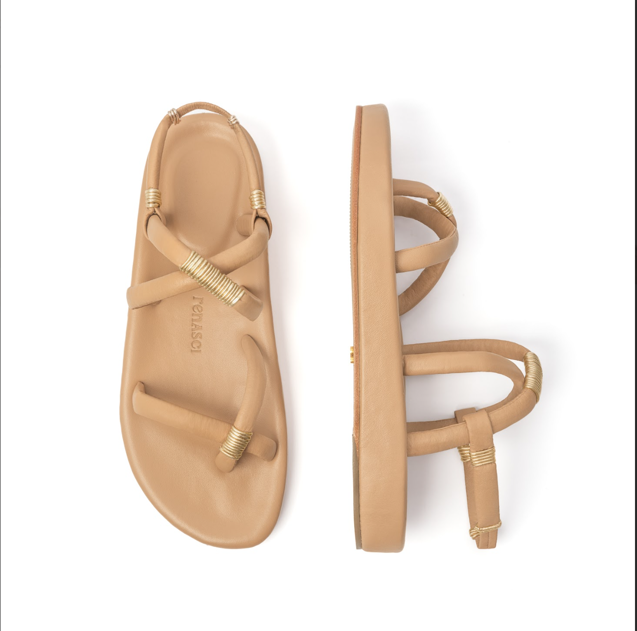 Flora Platform Crossover Sandal