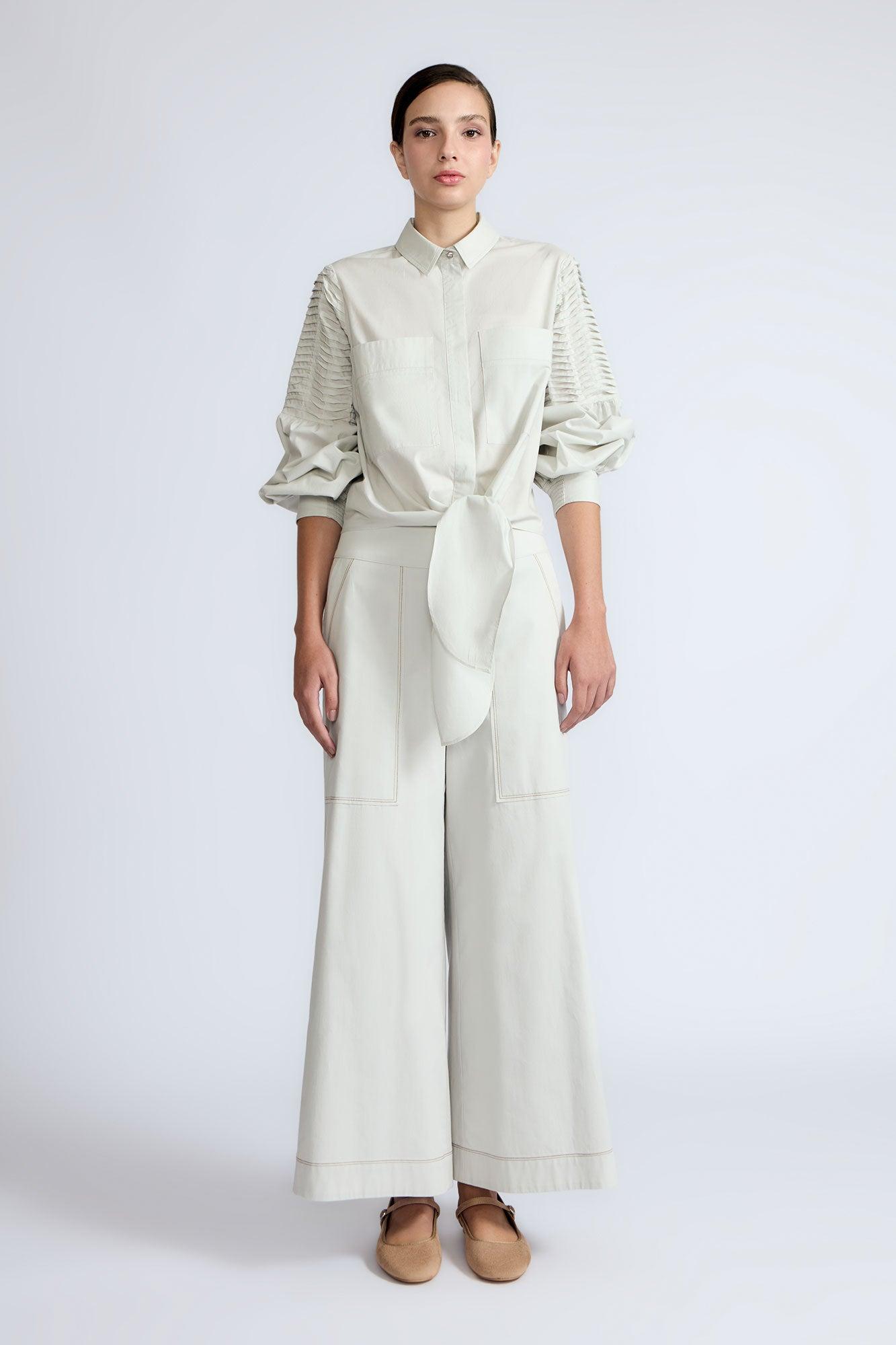 Ansley Blouse | Silver