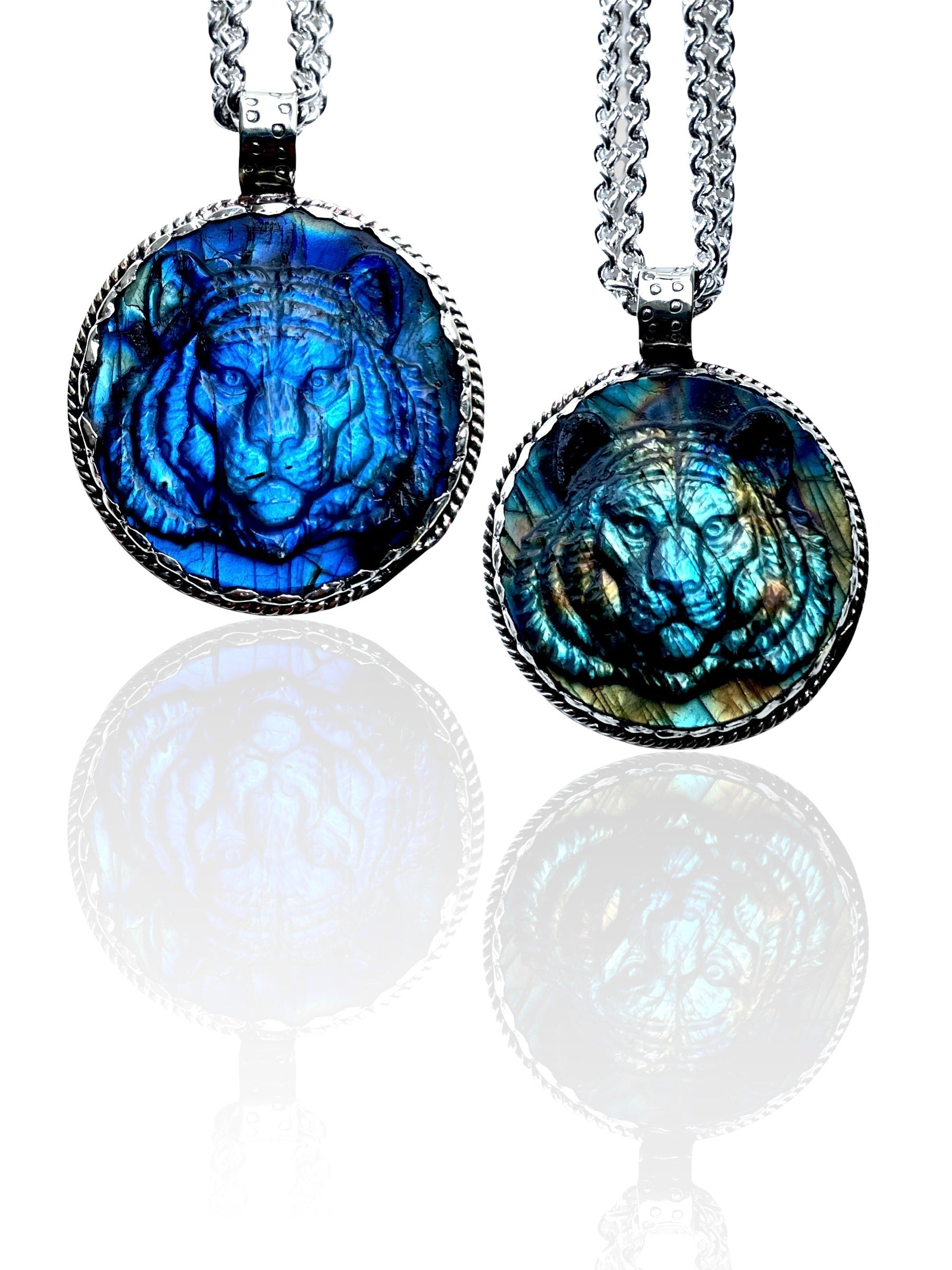 Year of the Tiger Labradorite Amulet