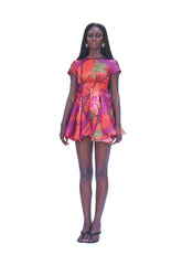 RIA ROMPER - ORANGE CALA