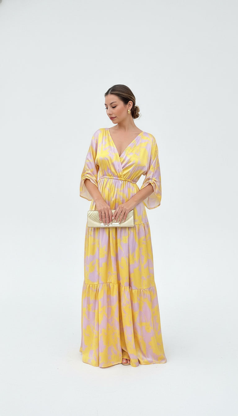 Vestido Amarela