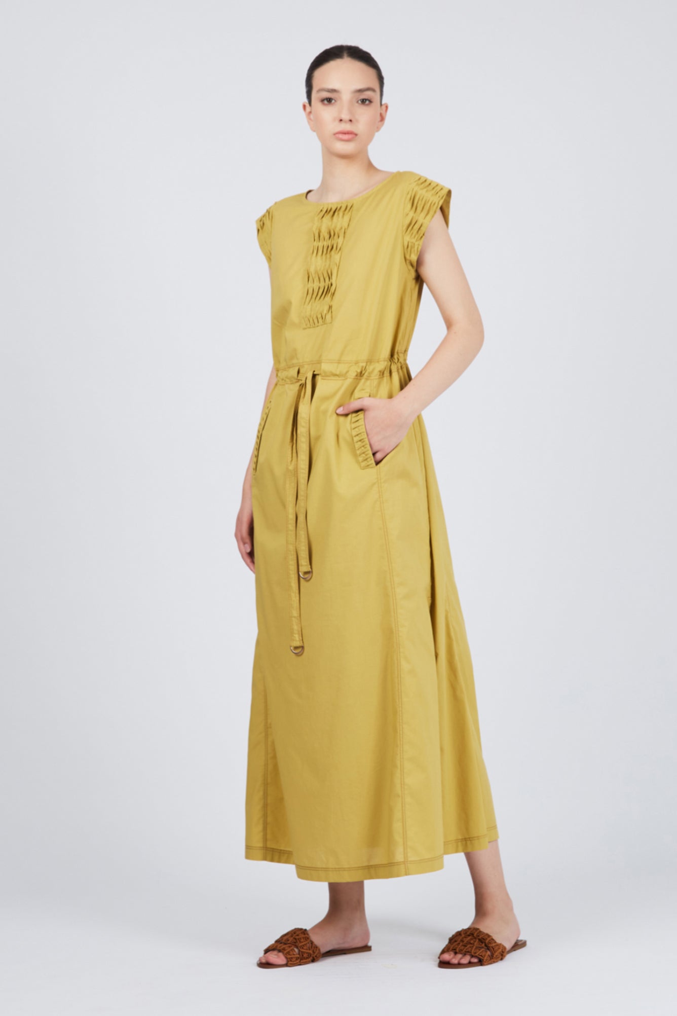 Hortensia Dress | Cress Green