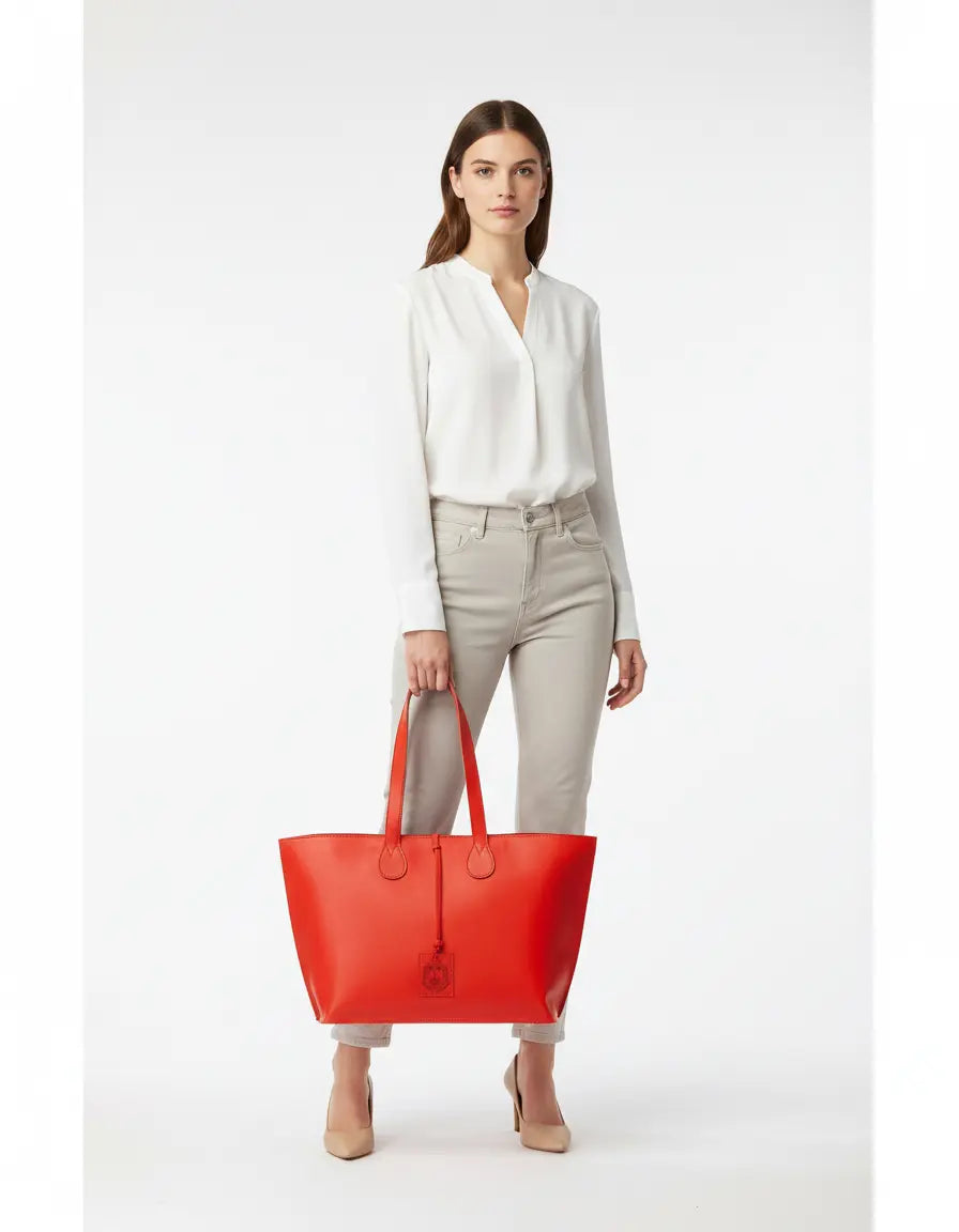 Delta Sigma Theta Nyali Tote - Red