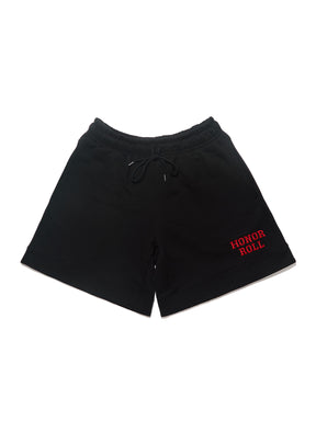 “GAME DAY” FLEECE SHORTS – Black